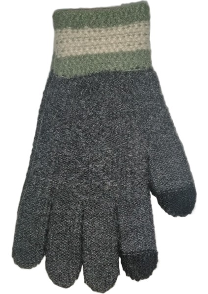 Erkek Çocuk Örme Eldiven 6-12 Yaş