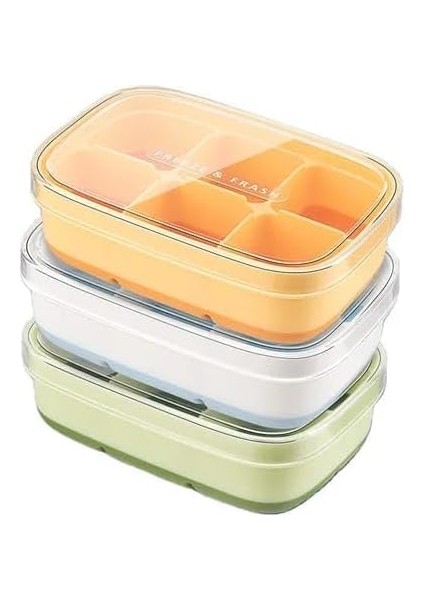 Home 6 Gözlü Basparmak Mini Buz Kalıbı,silikon Mini Buzluk,sunum ve Buz Yapımı Için Kalıp (2 Adet)