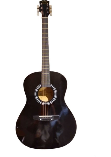 SİYAH AKUSTİK GİTAR 4/4 KILIF+PENA fırsatları