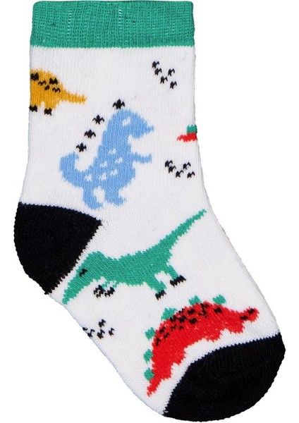 Dinazor 3'lü 6- Bebek Erkek Çorap Set modelleri