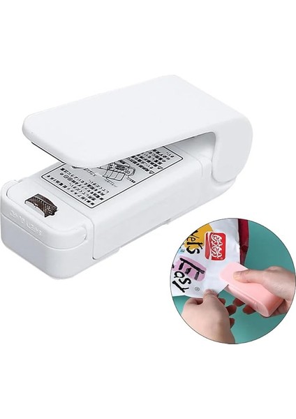 Lua Plastik Poşet Isıyla Yapıştırma Kapatma Makinesi Mini Taşınabilir Ambalaj Kapatıcı