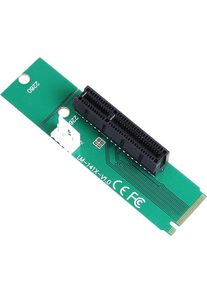 Ngff M2 M.2 Pcı-E 4x 1x Yuvası Yükseltici Kart Adaptörü Erkek Kadın Pcıe Çoğaltıcı Btc Antminer Madencilik Için (Yurt Dışından)