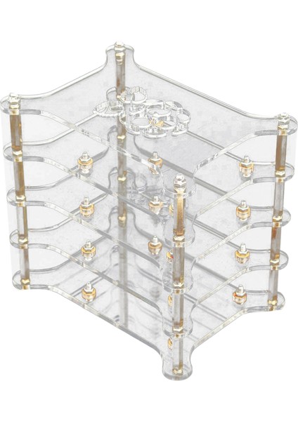 4 Katmanlı Kılıf Akrilik Istiflenebilir Köpek Kemik Kutusu Şeffaf Muhafaza 3 Model B 3b Plus 2b 4b Için Uygundur (Yurt Dışından)