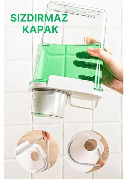 Mor Life 1 Adet Sızdırmaz Depolama Erzak Bakliyat Saklama Kabı- Ölçekli Kapak 2300 ml Etiket Hediyeli fırsatları