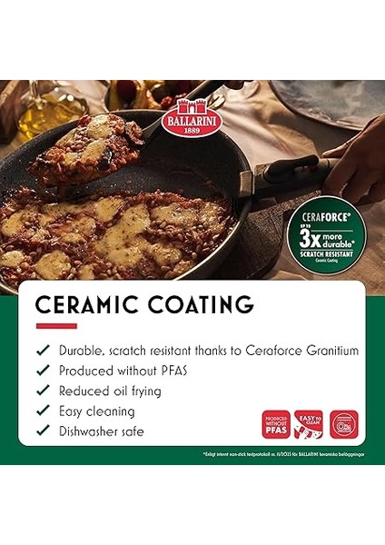 Torre Kızartma Tavası Seti ve Saplı Tencere, 20 + 28 cm + Saplı Tencere 16 Cm, Seramik Kaplama, Indüksiyonlu Ocaklara Uygun, Çıkarılabilir Sap, Alüminyum modelleri