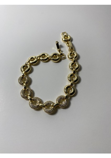 14K Altın Renk Minimal Bileklik