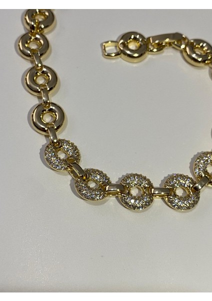 14K Altın Renk Minimal Bileklik modelleri