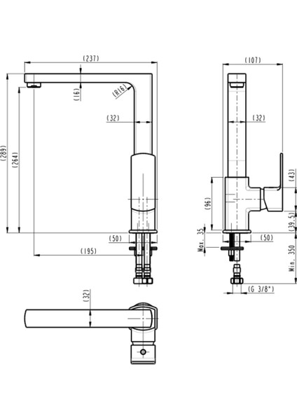Salvo Eviye Döküm Ipeksi Mat Beyaz L Boru modelleri