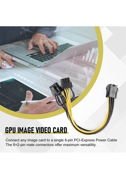 5 Adet Pcı-E 6-Pin - Çift 6 + 2-Pin Güç Splitter Kablosu Görüntü Kartı Pcıe Pcı Express 6pin - Çift 8pin Güç Kablosu (Yurt Dışından) indirimleri