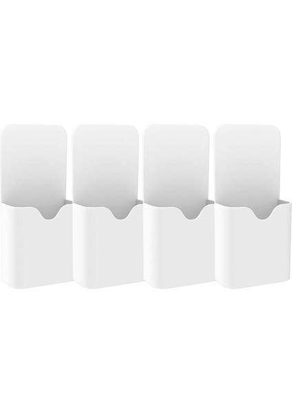 (4 Paket) Ev Buzdolabı, Ofis Camı Beyaz Tahta Diğer Manyetik Yüzeyler Için Kalem/kuru Silme Marker Depolama Düzenleyici (Yurt Dışından)