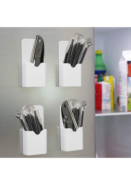 (4 Paket) Ev Buzdolabı, Ofis Camı Beyaz Tahta Diğer Manyetik Yüzeyler Için Kalem/kuru Silme Marker Depolama Düzenleyici (Yurt Dışından) indirimleri