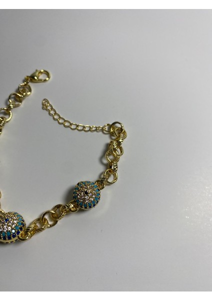 Parlak Taş Detaylı Şık Kadın Bileklik