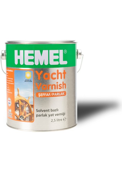 Yat Verniği Parlak Şeffaf 2,5 Lt