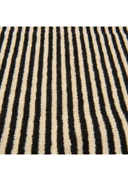 Soft Helga El Havlusu - Ekru / Siyah - 30X50 cm modelleri