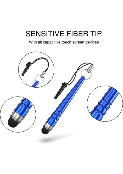 40 Parça Kısa Stylus Kalemler Evrensel Basın Ekran Kalemleri Kapasitif Stylus Uyumlu, Tablet (Yurt Dışından) indirimleri