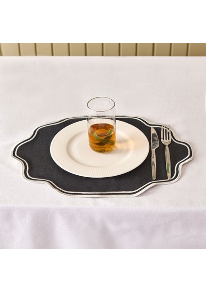 Soft Elegant Amerikan Servis - Siyah - 30X50 cm fiyatları