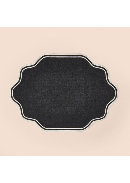 Soft Elegant Amerikan Servis - Siyah - 30X50 cm modelleri