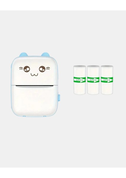 Bfs Mini Bluetooth Termal Yazıcı 1200MAH Şarjlı Taşınabilir fırsatları