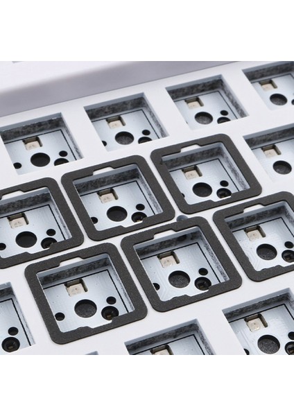 120 Adet/paket Mekanik Klavye Anahtarı Pad Tek Anahtar Filmi Köpük Malzeme Konumlandırma Plakası Ayak Pedi Anti-Statik, A (Yurt Dışından) modelleri