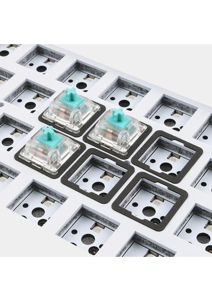 120 Adet/paket Mekanik Klavye Anahtarı Pad Tek Anahtar Filmi Köpük Malzeme Konumlandırma Plakası Ayak Pedi Anti-Statik, A (Yurt Dışından) fırsatları