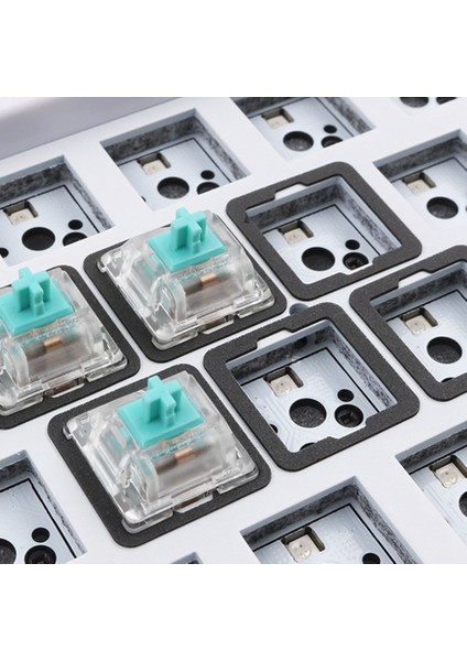 120 Adet/paket Mekanik Klavye Anahtarı Pad Tek Anahtar Filmi Köpük Malzeme Konumlandırma Plakası Ayak Pedi Anti-Statik, A (Yurt Dışından) indirimleri