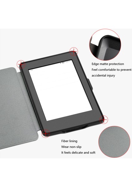 PAPERWHITE4/10TH 2018 Için Uygundur Deri Koruyucu Kapak Koruyucu Kapak Ultra Ince Koruyucu Mavi (Yurt Dışından) modelleri