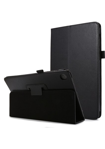 Siyah 13,5 Inç Deri Koruyucu Kılıf, Döndürülebilir Tablet Kılıfı, TB-X606F/X Braket Fonksiyonuna Uygun (Yurt Dışından) modelleri