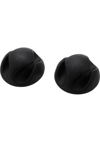 12 Adet Güç Kablosu Yöneticisi USB Organizatör Şarj Cihazı Masaüstü Kelepçesi Şarj ve Fare Kablosu Için Siyah Kablo Klipleri (Yurt Dışından) modelleri