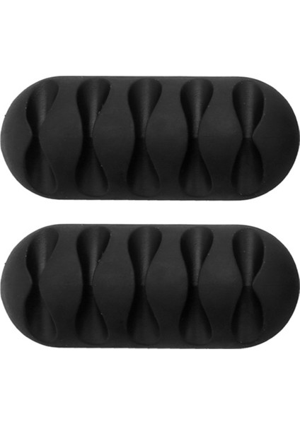 12 Adet Güç Kablosu Yöneticisi USB Organizatör Şarj Cihazı Masaüstü Kelepçesi Şarj ve Fare Kablosu Için Siyah Kablo Klipleri (Yurt Dışından) indirimleri