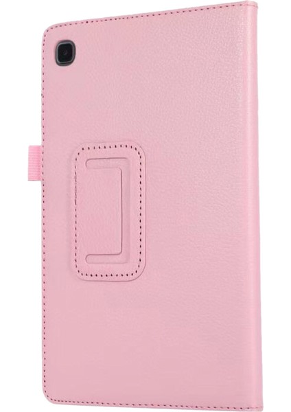 Tablet Kılıfı Toz Geçirmez Damla Korumalı Çizilmeye Dayanıklı Yumuşak Ayarlanabilir Stand Galaxy Tab A7 Lite 8.7 2021 T220/T225, Pembe (Yurt Dışından)