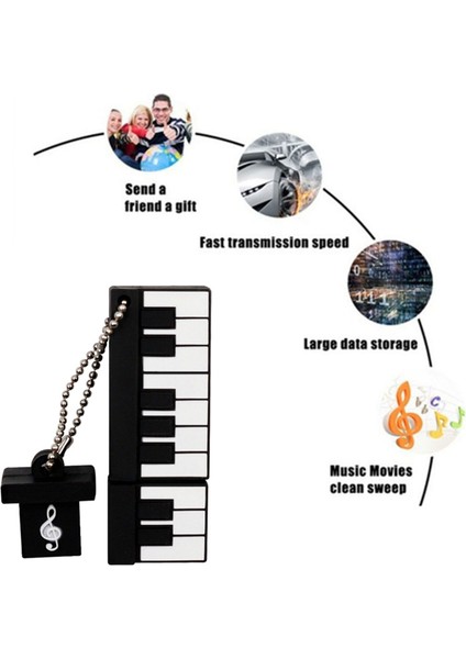 4g USB Flash Sürücü Usb2.0 Memory Stick Piyano Düğmesi Kalem Sürücü USB Stick Masaüstü Dizüstü Bilgisayar Için (Yurt Dışından) fırsatları