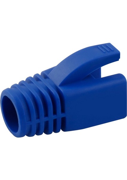 RJ45 Cat7 Kapaklar CAT6A Ağ Ethernet Kablosu Konektörü Cat 7 Fiş Koruyucu R Çizme Kılıf Renk Od 7mm (Mavi) (Yurt Dışından)