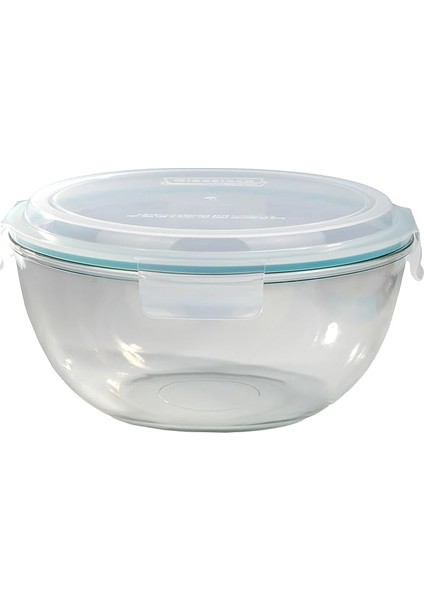 Glasslock Yuvarlak Cam Saklama Kabı 4000 ml D-MBCB400