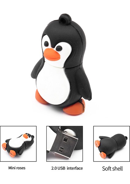16 GB USB Flash Sürücü USB 2.0 Mini Taşınabilir Hızlı Küçük Penguen Flash Sürücü Veri Memory Stick Cihazı U Disk (Yurt Dışından) indirimleri