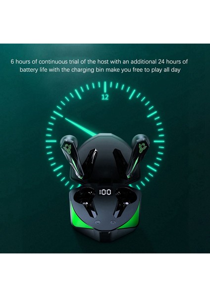 Kablosuz Bluetooth Kulaklık Akıllı Gürültü Azaltma Hd Çağrı Tws 5.1 Kablosuz Kulaklık Serin Aydınlatma Bluetooth Kulaklıklar (Yurt Dışından) fiyatları