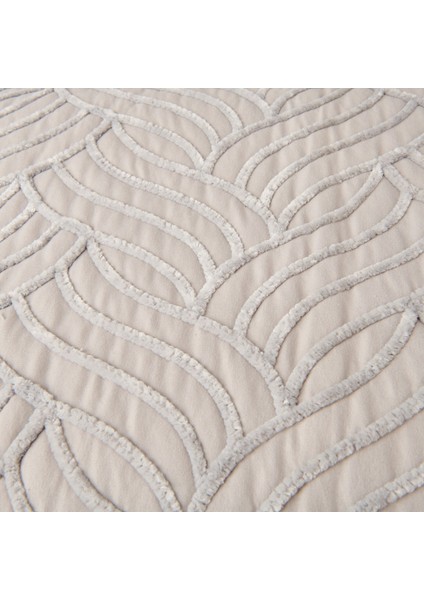 Store Elenora Çift Kişilik 3 Parça Yatak Örtüsü Seti - Gri fiyatları