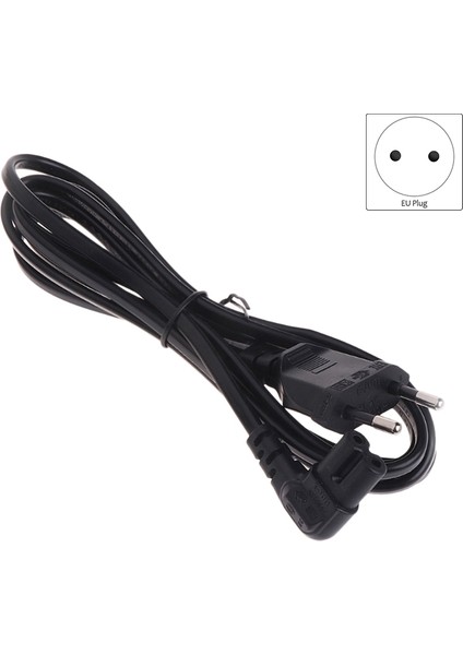 Sağ Açılı Ab Euro Ac Güç Kablosu Kablosu Ab 2 - Tv, Yazıcılar, Kameralar Için Şekil 8 C7,(5,0m)(Ab Fişi) (Yurt Dışından) fiyatları