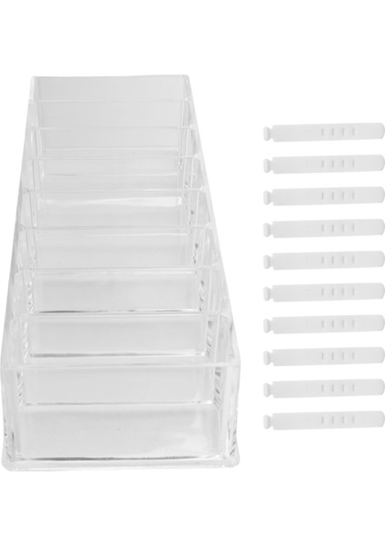 Plastik Kablo Düzenleme Kutusu 8 Bölmeli, 10 Kablo Bağlı, Ofis Için Şeffaf Güç Kablosu Saklama Kutusu (Yurt Dışından) modelleri