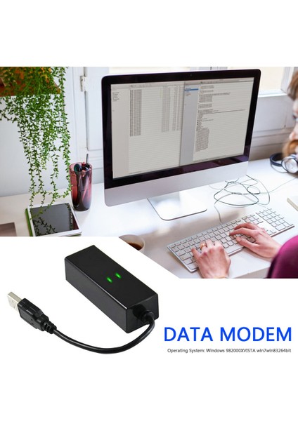 Harici Çevirmeli Sesli Faks Veri Modemi 56K USB Veri/faks Telefon Modemi Windows Xp/8/7 Için Tek Bağlantı Noktalı Çevirmeli Kablo (Yurt Dışından) indirimleri