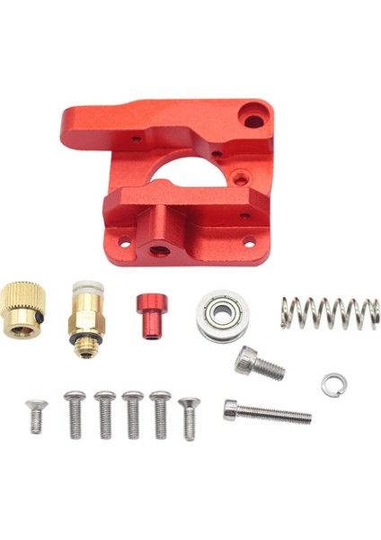 -10 Kırmızı Ekstruder Yükseltme Değiştirme Kiti, 3, -10, -10S, -10 S4, -10 S5 (Sol) Için Uygundur (Yurt Dışından)