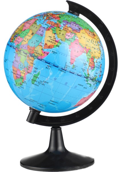 Küçük Dünya Küresi Taşınabilir Döner Küre, Çocuk Odalarının Coğrafyasını ve Dekorasyonunu Öğrenmeye Uygun, 14CM (Yurt Dışından)