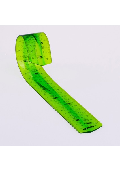 Elastik Cetvel - Asorti - 30 cm fiyatları