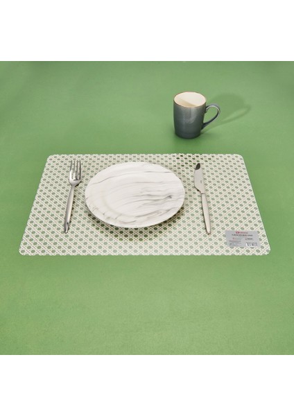 Plastik Amerikan Servis - Bej - 30X45 cm