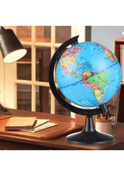Küçük Dünya Küresi Taşınabilir Döner Küre, Çocuk Odalarının Coğrafyasını ve Dekorasyonunu Öğrenmeye Uygun, 14CM (Yurt Dışından) indirimleri