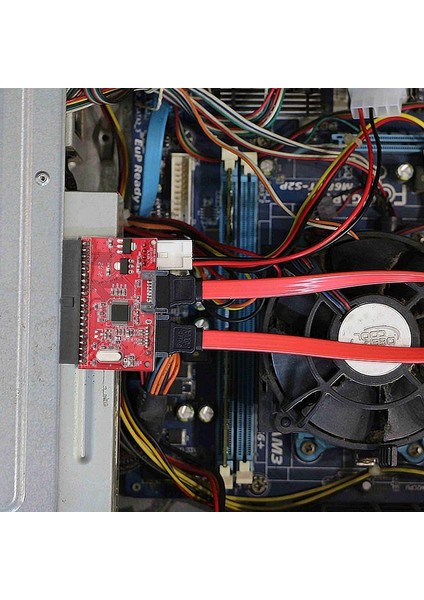Ide - Sata Veri Adaptör Kartı, Paralel Bağlantı Noktasından Seri Bağlantı Noktasına Masaüstü Sabit Disk Dönüşüm Kartı Dönüşüm Adaptör Kartı (Yurt Dışından) fiyatları