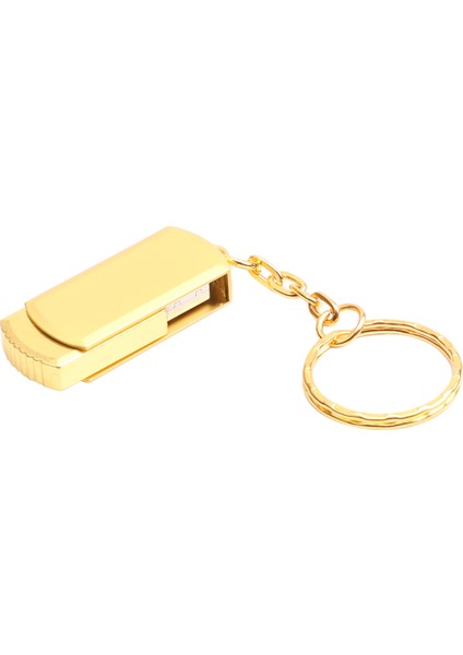 USB Flash Sürücü 8gb 4M-20MB/S Hız USB 2.0 Mini Metal Memory Stick U Disk Hafıza Kartı Altın(8g) (Yurt Dışından)