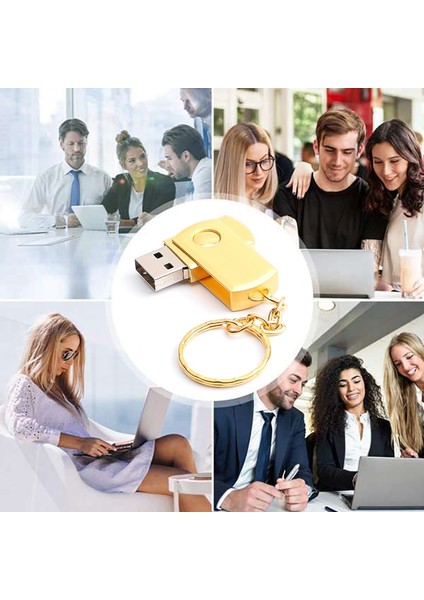 USB Flash Sürücü 8gb 4M-20MB/S Hız USB 2.0 Mini Metal Memory Stick U Disk Hafıza Kartı Altın(8g) (Yurt Dışından) modelleri