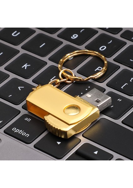 USB Flash Sürücü 8gb 4M-20MB/S Hız USB 2.0 Mini Metal Memory Stick U Disk Hafıza Kartı Altın(8g) (Yurt Dışından) indirimleri
