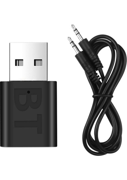 Tv/araba/ev Ses Sistemi Için Bluetooth 5.0 Verici ve Alıcı 2'si 1 Arada Bluetooth Verici (Yurt Dışından)