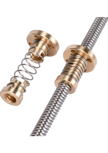 T8 Anti Boşluklu Yaylı Somun Pitch 2mm Kurşun 8mm Eleme Uzay Somunu 8mm Dişli Çubuk Kurşun Vidalar Dıy (Yurt Dışından) indirimleri